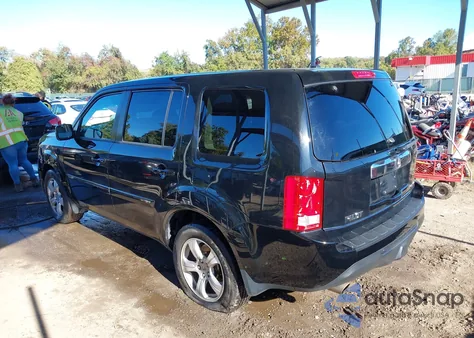 2012 Honda Pilot Ex-L from USA, damaged, VIN 5FNYF4H54CB027636